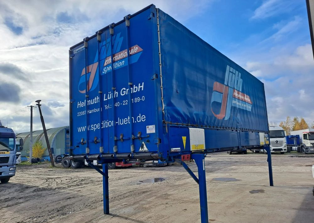 Krone Zabudowa BDF 7,45 18 palet Faktura VAT - Curtainside swap body: picture 2 Krone Zabudowa BDF 7,45 18 palet Faktura VAT - Curtainside swap body: picture 2