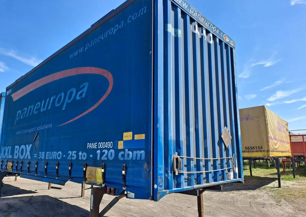 Curtainside swap body Krone Zabudowa Jumbo Firana BDF 7.70 m: picture 8