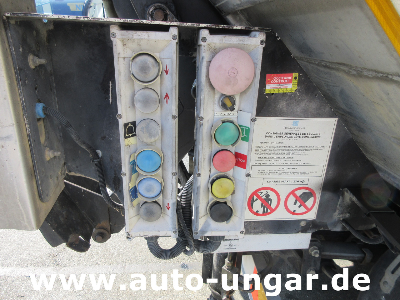 Garbage truck ISUZU NQR smoother NPR 75 Q75.Y07 Faun Müllwagen Euro 4 Kipper Lifter Presse: picture 6