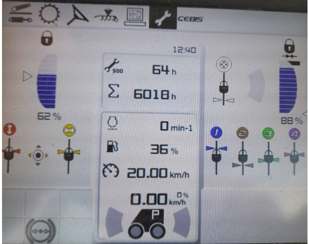 Claas Xerion 4000/783 + SGT(Bauer) - Manure spreader: picture 4 Claas Xerion 4000/783 + SGT(Bauer) - Manure spreader: picture 4
