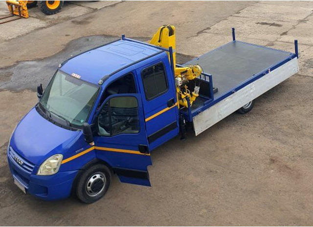 Iveco 50C18 Daily 3.D 16V +Effer - Flatbed van, Combi van: picture 5 Iveco 50C18 Daily 3.D 16V +Effer - Flatbed van, Combi van: picture 5