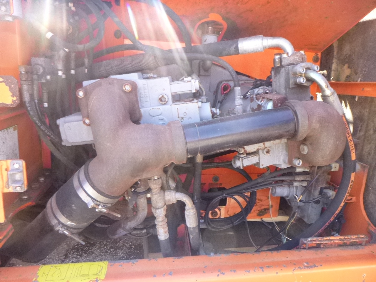 Waste/ Industry handler FIAT-HITACHI EX455 Stationary dock/ship material handler: picture 14 Waste/ Industry handler FIAT-HITACHI EX455 Stationary dock/ship material handler: picture 14