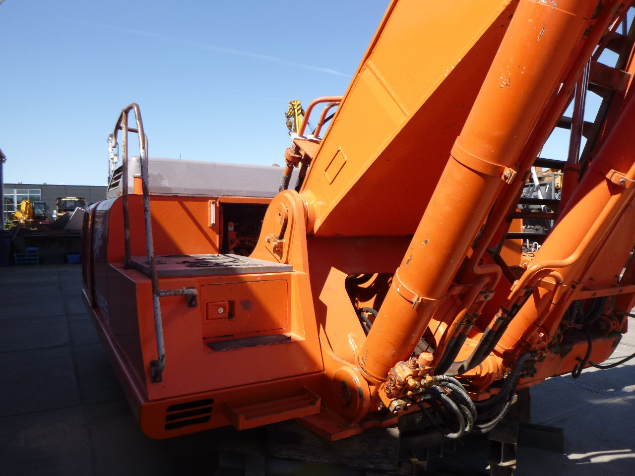 Waste/ Industry handler FIAT-HITACHI EX455 Stationary dock/ship material handler: picture 11 Waste/ Industry handler FIAT-HITACHI EX455 Stationary dock/ship material handler: picture 11