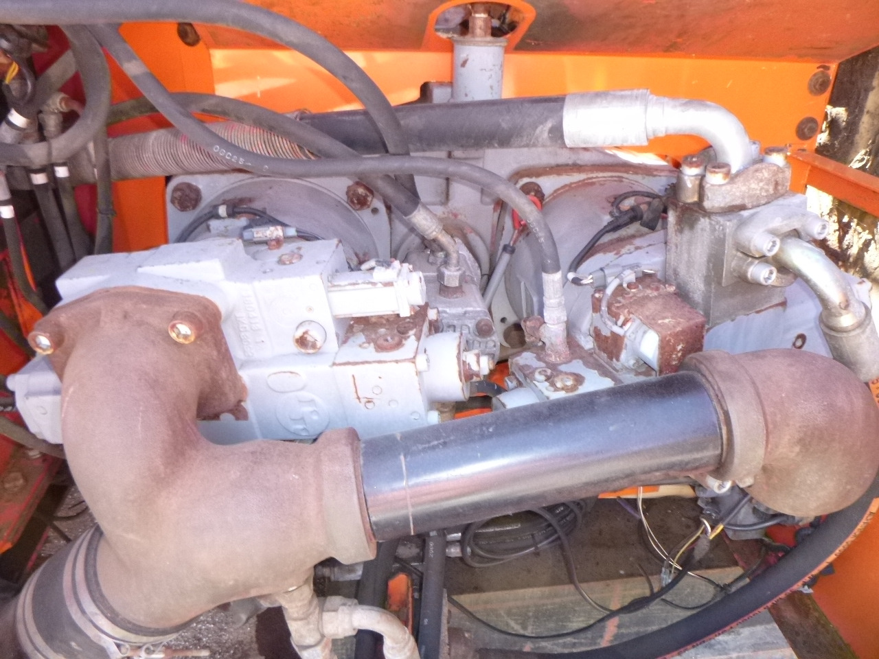 Waste/ Industry handler FIAT-HITACHI EX455 Stationary dock/ship material handler: picture 15 Waste/ Industry handler FIAT-HITACHI EX455 Stationary dock/ship material handler: picture 15