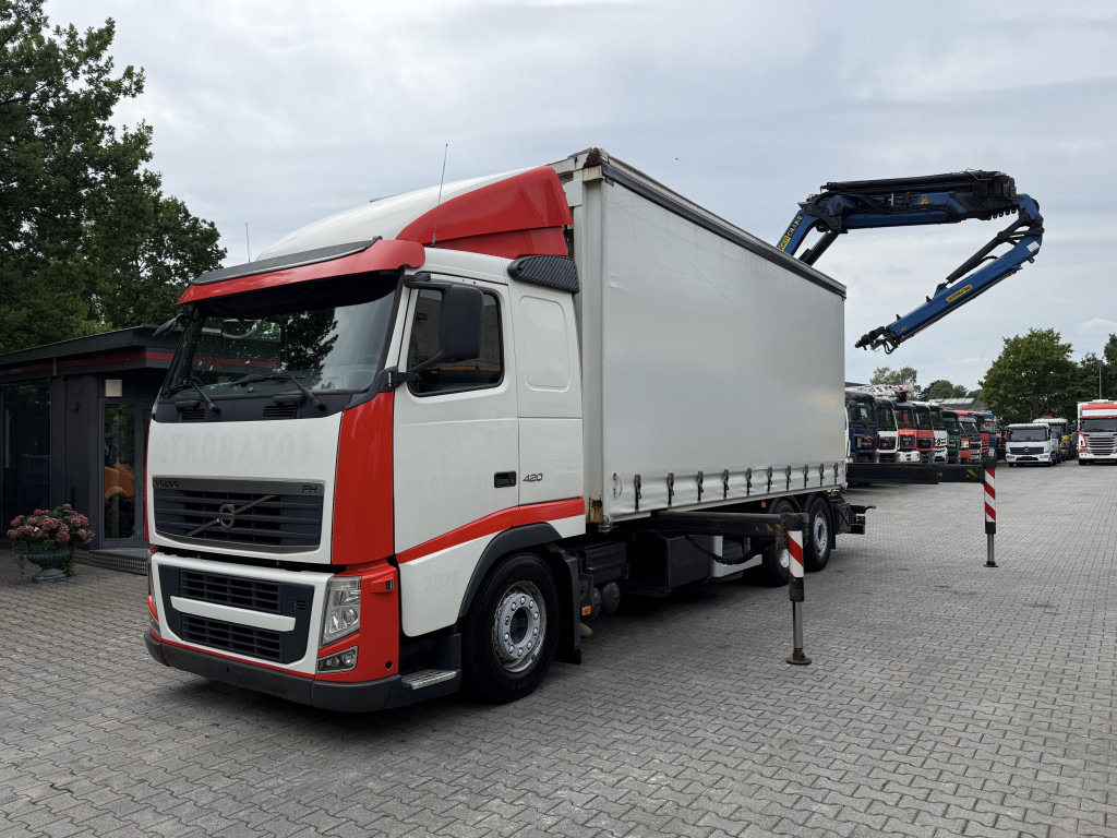Volvo FH420 6X2*4 Palfinger 29002 bis 27 Meter - Dropside/ Flatbed truck, Crane truck: picture 1 Volvo FH420 6X2*4 Palfinger 29002 bis 27 Meter - Dropside/ Flatbed truck, Crane truck: picture 1