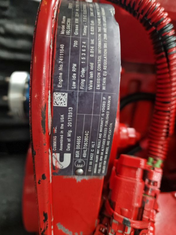 Cummins ISLG6C300 Engine (Industrial) 2017 - Engine for Industrial equipment: picture 2 Cummins ISLG6C300 Engine (Industrial) 2017 - Engine for Industrial equipment: picture 2