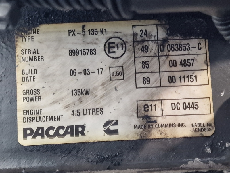 Engine for Truck DAF PX-5 135 K1 Engine (Truck): picture 11 Engine for Truck DAF PX-5 135 K1 Engine (Truck): picture 11