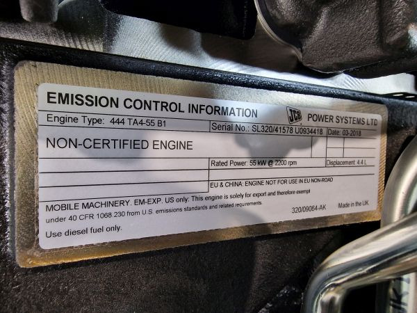 JCB 444 TA4-5 B1 Engine (Plant) - Engine for Construction machinery: picture 2 JCB 444 TA4-5 B1 Engine (Plant) - Engine for Construction machinery: picture 2