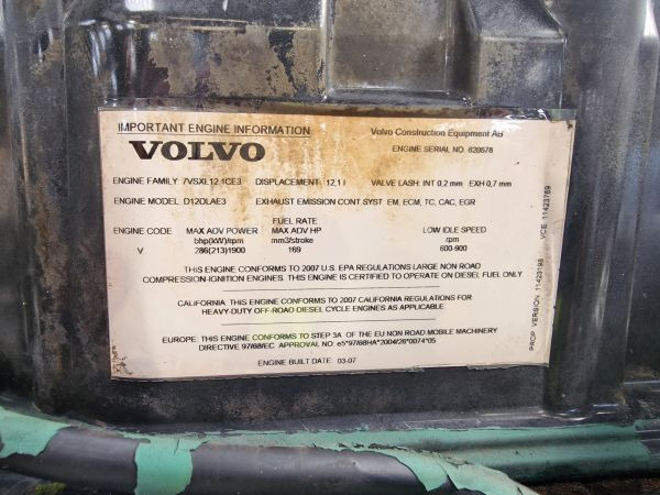 Volvo D12DLAE3 Engine (Plant) A40D ADT - Engine for Construction machinery: picture 2 Volvo D12DLAE3 Engine (Plant) A40D ADT - Engine for Construction machinery: picture 2