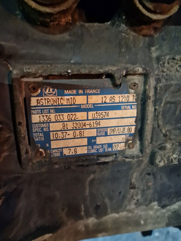 ZF Astronic 12AS1210TO Gearbox - Gearbox: picture 2 ZF Astronic 12AS1210TO Gearbox - Gearbox: picture 2