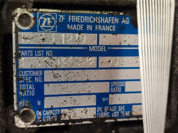 Gearbox ZF Astronic 12AS1210TO Gearbox: picture 9