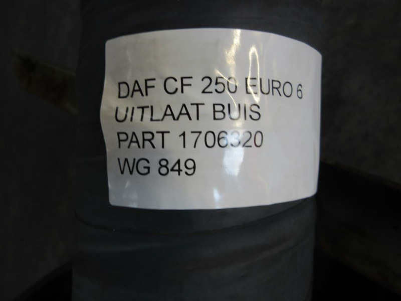 DAF 1706320 UITLAAT BUIS DAF CF 250 EURO 6 - Exhaust system for Truck: picture 4 DAF 1706320 UITLAAT BUIS DAF CF 250 EURO 6 - Exhaust system for Truck: picture 4