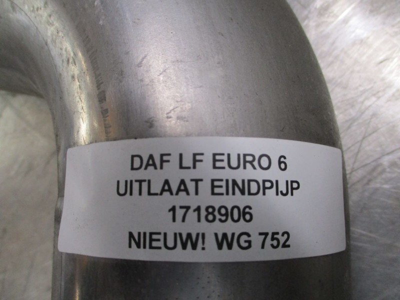 DAF LF 1718906 UITLAAT EINDPIJP EURO 6 NIEUW - Exhaust system for Truck: picture 2 DAF LF 1718906 UITLAAT EINDPIJP EURO 6 NIEUW - Exhaust system for Truck: picture 2