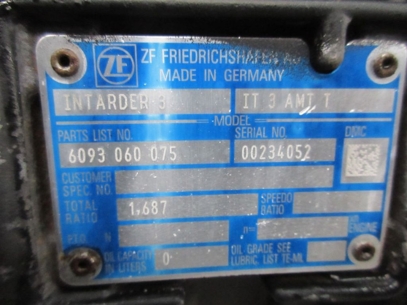 Gearbox for Truck MAN 81.32004-6388//12AS2131 TD TRANSMISSIE TGX TGS EURO 6: picture 6