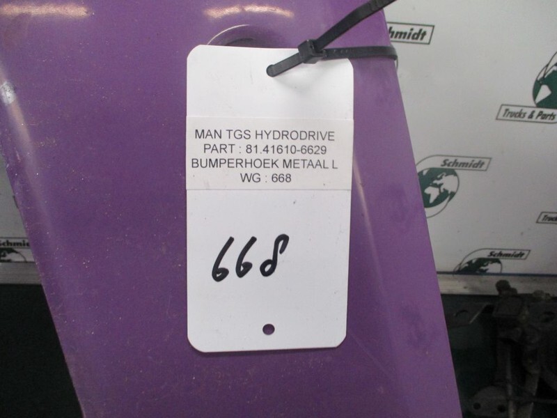MAN 81.41610-6629 rechts bumper hoek euro 6 - Bumper corner for Truck: picture 2 MAN 81.41610-6629 rechts bumper hoek euro 6 - Bumper corner for Truck: picture 2
