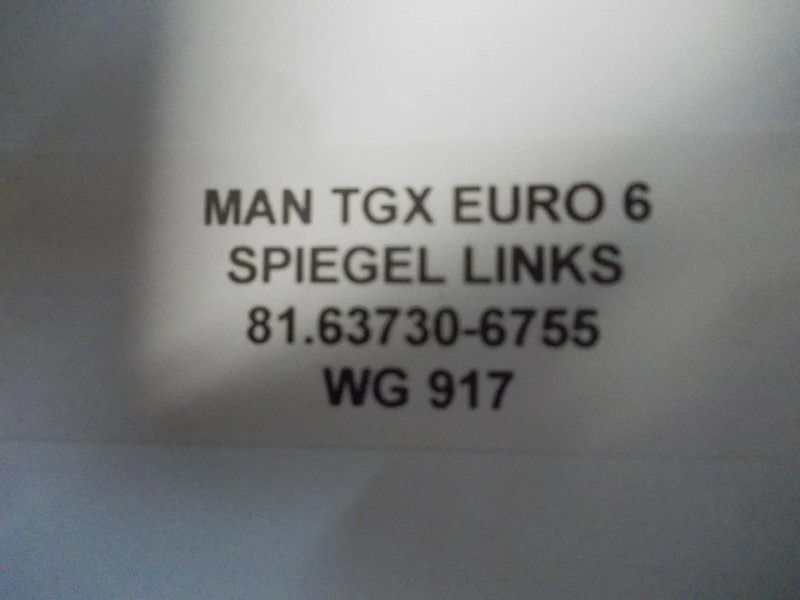 MAN 81.63730-6755 Spiegel Links - Rear view mirror for Truck: picture 4 MAN 81.63730-6755 Spiegel Links - Rear view mirror for Truck: picture 4