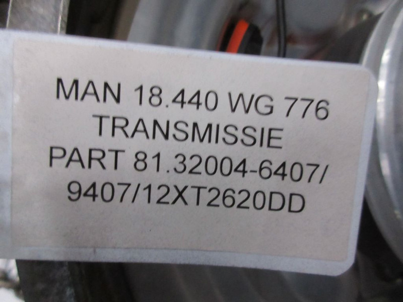 Gearbox for Truck MAN TGX 81.32004-6407 / 9407 TRANSMISSIE 12 TX 2620 DD EURO 6: picture 7