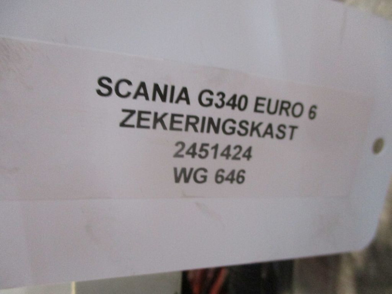 Scania 2451424 Zekering kast G340 Euro 6 - Electrical system for Truck: picture 3 Scania 2451424 Zekering kast G340 Euro 6 - Electrical system for Truck: picture 3