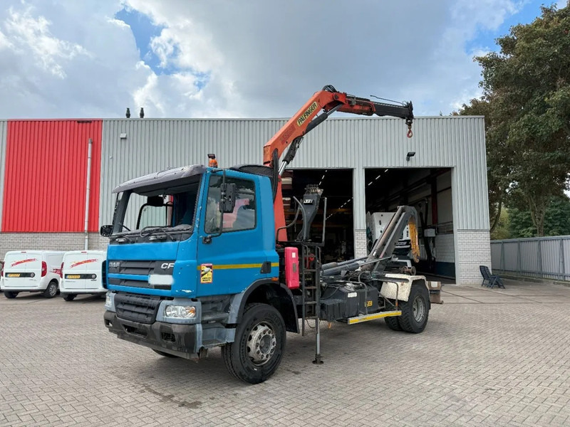 DAF CF75-310 / ENGINE RUNNING / PALFINGER PK10000 / FULL STEEL / 252039 KM / MANUAL / EURO-3 / 2005 - Crane truck: picture 1 DAF CF75-310 / ENGINE RUNNING / PALFINGER PK10000 / FULL STEEL / 252039 KM / MANUAL / EURO-3 / 2005 - Crane truck: picture 1