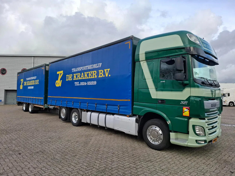 DAF XF106-440 / NL COMBI / TUV:21-10-2026 / ONLY:889634 KM / PARKCOOL / GEN2 V2 / PLATFORM 2 TON / NAVI / LWDS / EURO-6 / 2016 - Curtainsider truck: picture 2 DAF XF106-440 / NL COMBI / TUV:21-10-2026 / ONLY:889634 KM / PARKCOOL / GEN2 V2 / PLATFORM 2 TON / NAVI / LWDS / EURO-6 / 2016 - Curtainsider truck: picture 2