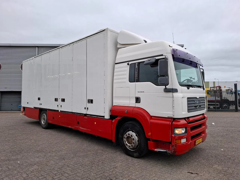 MAN TG310A / NL TRUCK / TUV:06-07-2026 / ONLY:249085 KM / SMART TACHO / 1SIDE OPEN / PLATFORM 2000 KG / AUTOMATIC / EURO-3 / 2002 - Box truck: picture 2 MAN TG310A / NL TRUCK / TUV:06-07-2026 / ONLY:249085 KM / SMART TACHO / 1SIDE OPEN / PLATFORM 2000 KG / AUTOMATIC / EURO-3 / 2002 - Box truck: picture 2