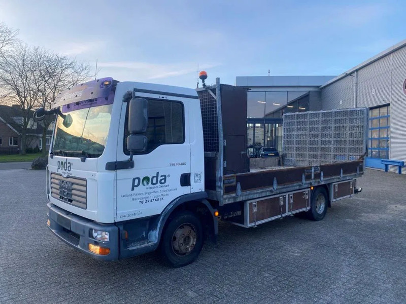 MAN TGL10-180 / HYDRAULISCH PLATFORM / ONLY: 428970 KM / MANUAL / EURO-4 / 2007 - Autotransporter truck: picture 1 MAN TGL10-180 / HYDRAULISCH PLATFORM / ONLY: 428970 KM / MANUAL / EURO-4 / 2007 - Autotransporter truck: picture 1