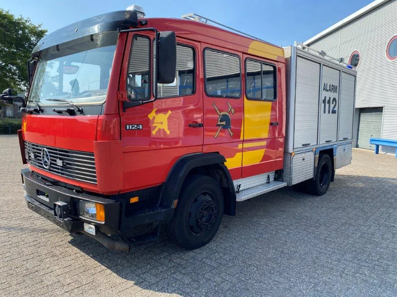 Mercedes-Benz 1124 / WATERTANK 1500LITER / WORKING PUMP / ONLY:49396 KM / GOOD CONDITION / MANUAL / EURO-1 / 1994 - Fire truck: picture 1 Mercedes-Benz 1124 / WATERTANK 1500LITER / WORKING PUMP / ONLY:49396 KM / GOOD CONDITION / MANUAL / EURO-1 / 1994 - Fire truck: picture 1