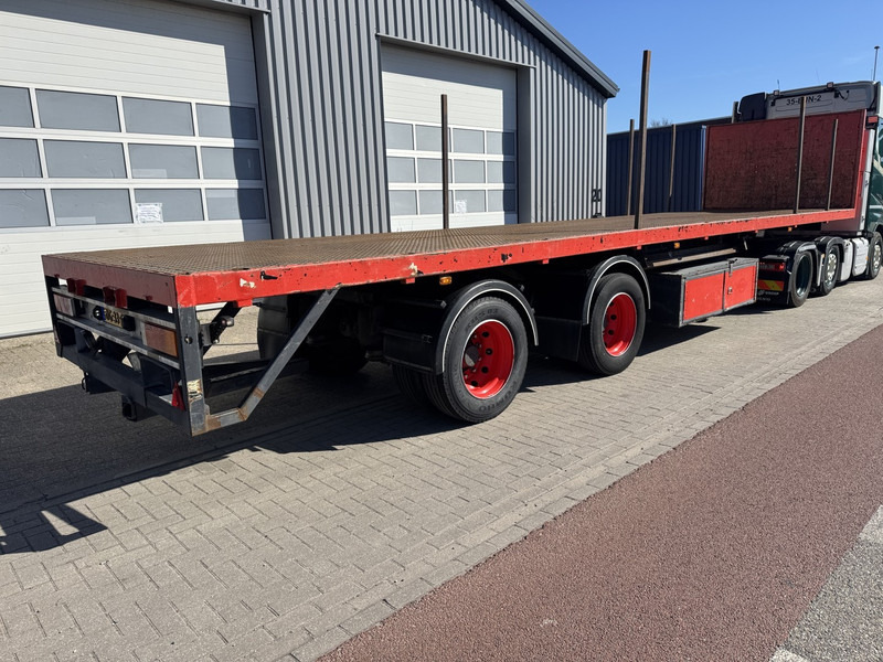 Samro 233 DCR, Kooi-aap, Power Steering, Lift Axle - Dropside/ Flatbed semi-trailer: picture 3 Samro 233 DCR, Kooi-aap, Power Steering, Lift Axle - Dropside/ Flatbed semi-trailer: picture 3