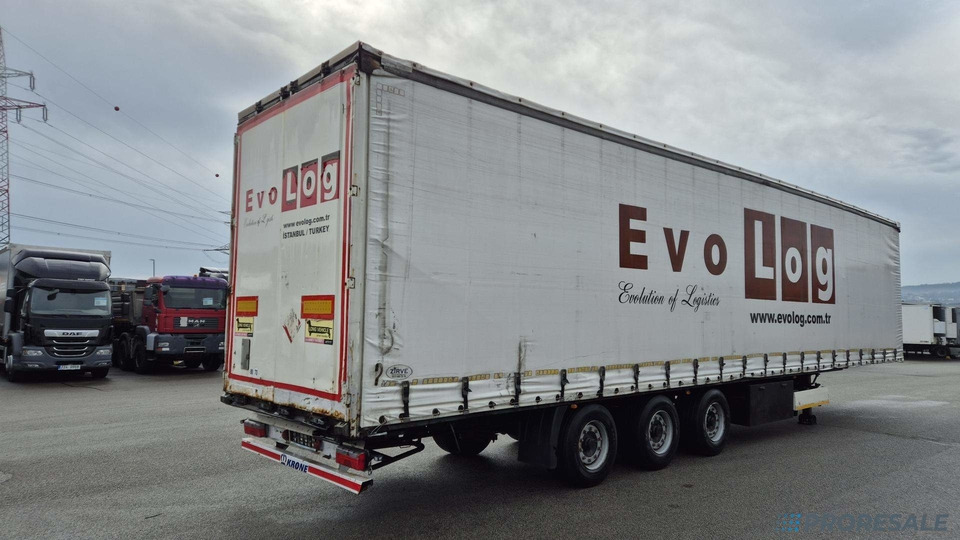 KRONE SD MEGA LINER - Curtainsider semi-trailer: picture 3 KRONE SD MEGA LINER - Curtainsider semi-trailer: picture 3