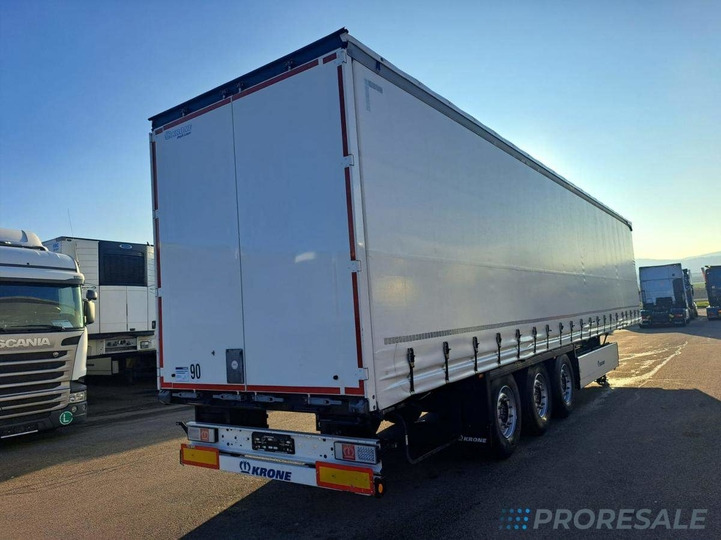 KRONE SD PROFI LINER + paletový koš 32 palet + 2 x zvedací náprava - Curtainsider semi-trailer: picture 3 KRONE SD PROFI LINER + paletový koš 32 palet + 2 x zvedací náprava - Curtainsider semi-trailer: picture 3