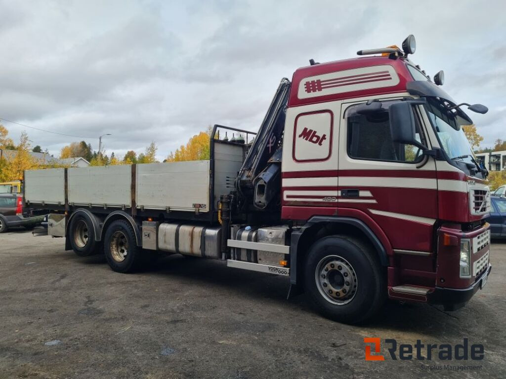 2010mod. VOLVO FM 400HK - Dropside/ Flatbed truck, Crane truck: picture 1 2010mod. VOLVO FM 400HK - Dropside/ Flatbed truck, Crane truck: picture 1