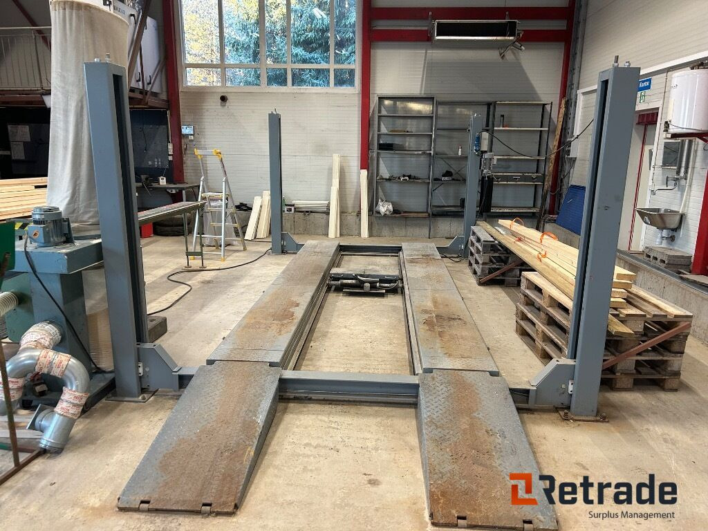 2018 Løftebukk til bil fra JB Maskin Teknikk SG4-50T - Workshop equipment: picture 1 2018 Løftebukk til bil fra JB Maskin Teknikk SG4-50T - Workshop equipment: picture 1