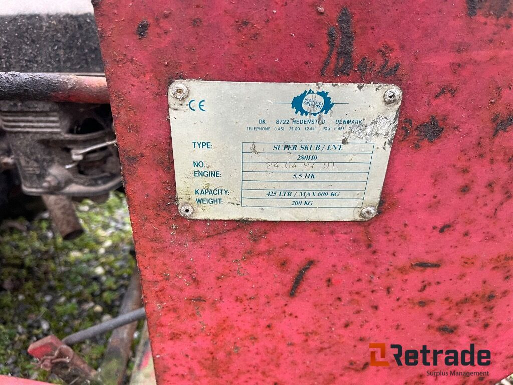 Dumper Hedensted Super skub Motorbøre - Construction machinery: picture 4 Dumper Hedensted Super skub Motorbøre - Construction machinery: picture 4