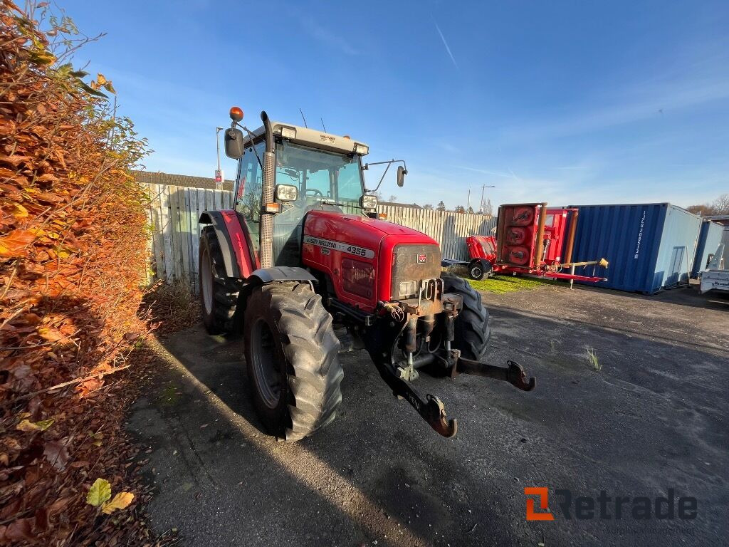 MASSEY FERGUSON MF 4355 4WD med HEVA frontlift. - Farm tractor: picture 2 MASSEY FERGUSON MF 4355 4WD med HEVA frontlift. - Farm tractor: picture 2