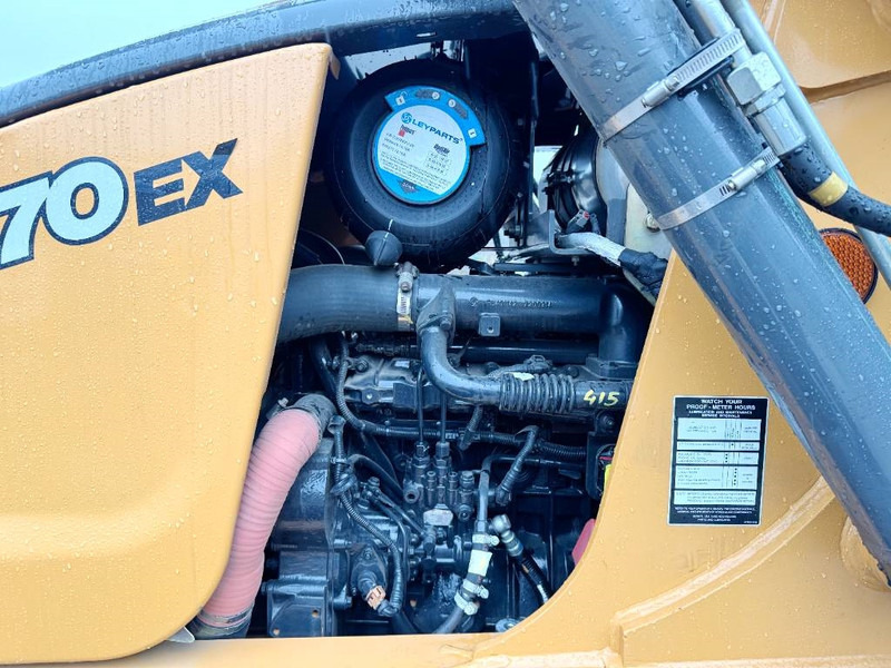 Backhoe loader Case 770EX 4WD - New / Unused / Hammer Lines: picture 20