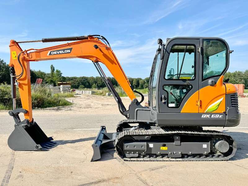 Doosan DX60E-10N - New / Unused / 2024 Model - Mini excavator: picture 1 Doosan DX60E-10N - New / Unused / 2024 Model - Mini excavator: picture 1