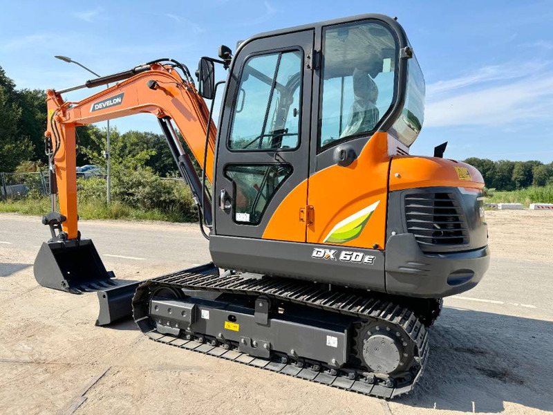 Doosan DX60E-10N - New / Unused / 2024 Model - Mini excavator: picture 3 Doosan DX60E-10N - New / Unused / 2024 Model - Mini excavator: picture 3