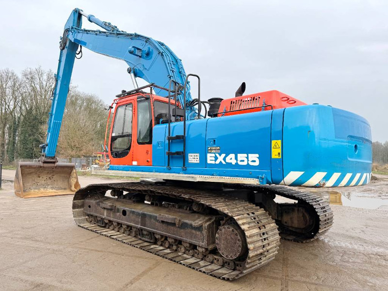 Hitachi EX455 - 16 Meter Long Reach / Dutch Machine - Excavator: picture 2 Hitachi EX455 - 16 Meter Long Reach / Dutch Machine - Excavator: picture 2