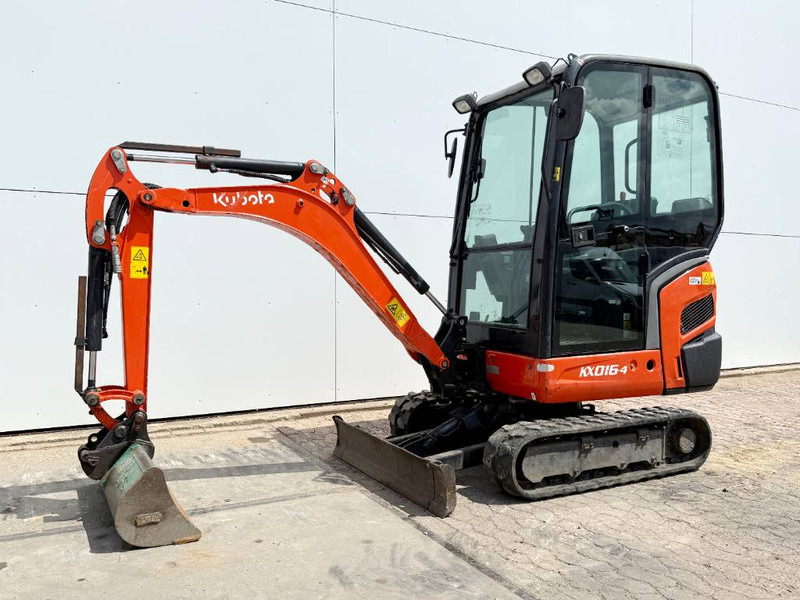 Kubota KX016-4 - Hammer Lines / Quick Coupler - Mini excavator: picture 2 Kubota KX016-4 - Hammer Lines / Quick Coupler - Mini excavator: picture 2