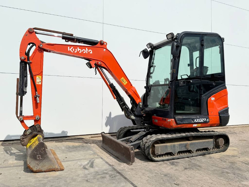 Kubota KX027-4 - Hammer Lines / Quick Coupler - Mini excavator: picture 2 Kubota KX027-4 - Hammer Lines / Quick Coupler - Mini excavator: picture 2