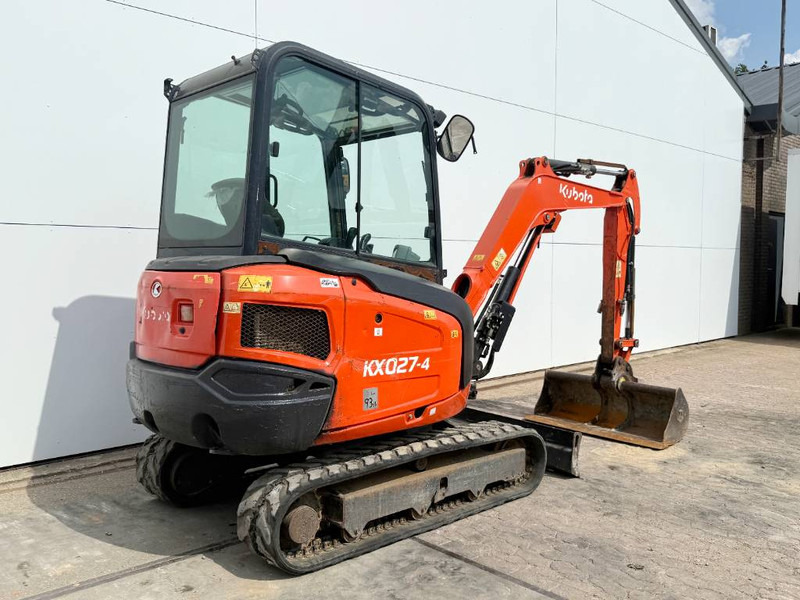 Mini excavator Kubota KX027-4 - Hammer Lines / Quick Coupler: picture 5