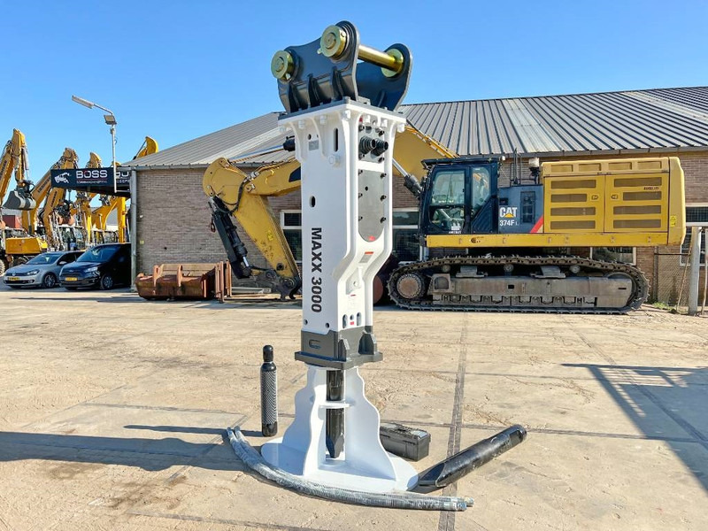 Maxx 3000 hammer / 27-40 Ton / Hydraulic Breaker / - Hydraulic hammer for Construction machinery: picture 4 Maxx 3000 hammer / 27-40 Ton / Hydraulic Breaker / - Hydraulic hammer for Construction machinery: picture 4