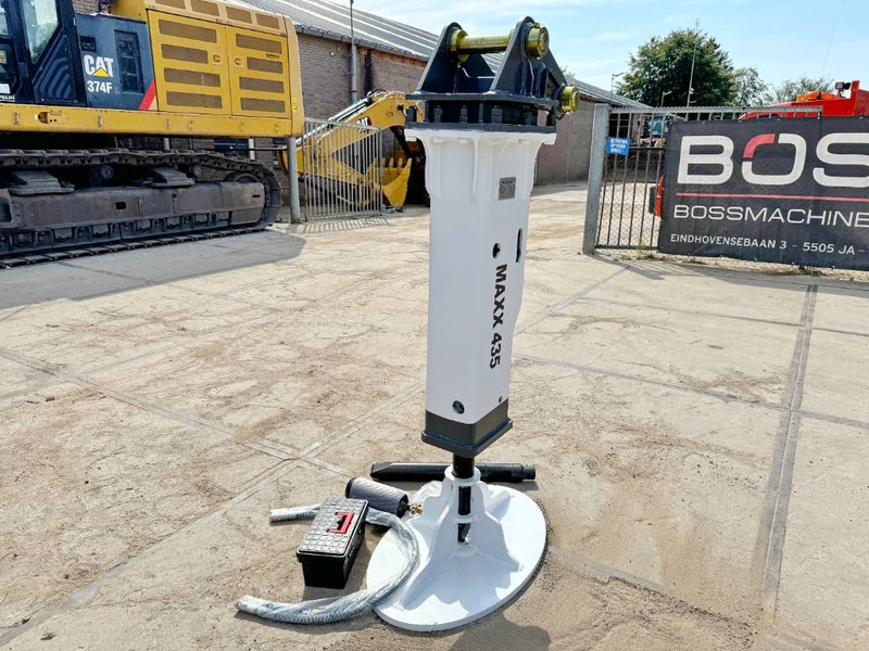 Maxx 435 Hammer / 6-9ton / hydraulic breaker / NE - Hydraulic hammer for Construction machinery: picture 3 Maxx 435 Hammer / 6-9ton / hydraulic breaker / NE - Hydraulic hammer for Construction machinery: picture 3
