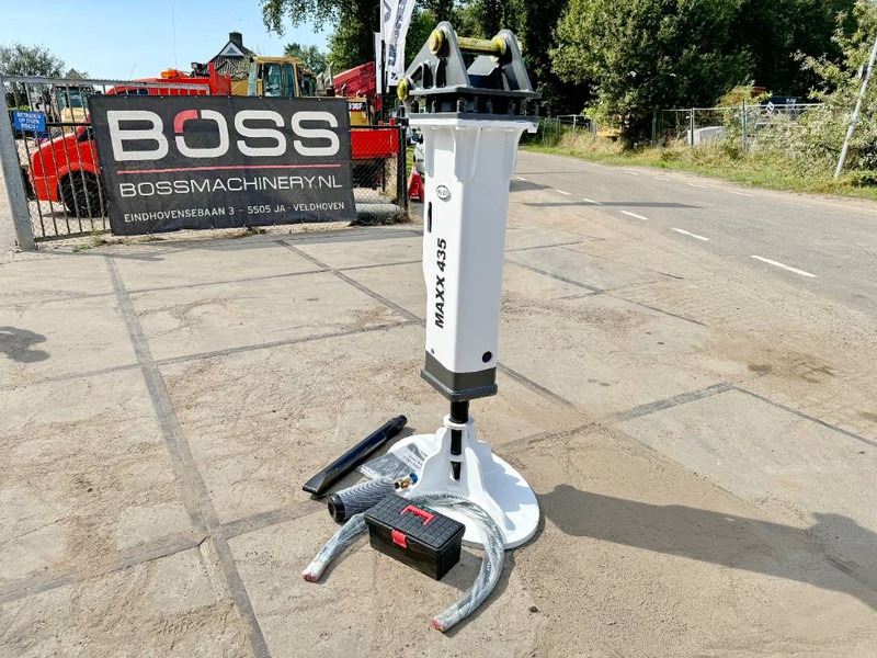 Maxx 435 Hammer / 6-9ton / hydraulic breaker / NE - Hydraulic hammer for Construction machinery: picture 2 Maxx 435 Hammer / 6-9ton / hydraulic breaker / NE - Hydraulic hammer for Construction machinery: picture 2