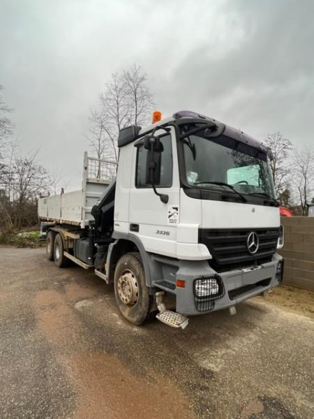 Mercedes Actros 3336 - Tipper, Crane truck: picture 2 Mercedes Actros 3336 - Tipper, Crane truck: picture 2