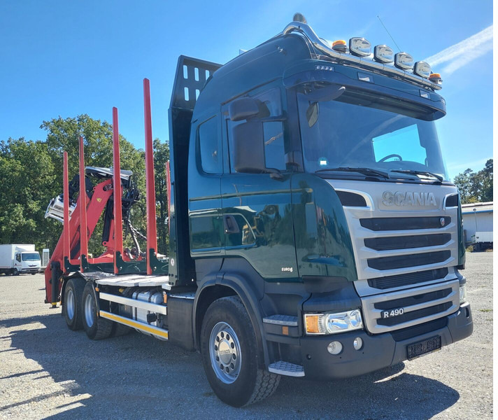 Scania R490 6x4 Euro 6 Kurzholz Palfinger AHK (2) - Timber truck, Crane truck: picture 5 Scania R490 6x4 Euro 6 Kurzholz Palfinger AHK (2) - Timber truck, Crane truck: picture 5