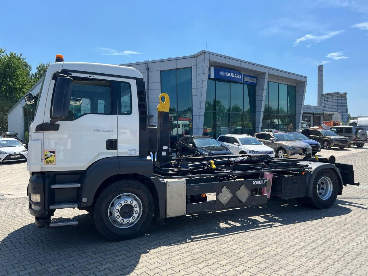 MAN TGS 18.320 / Multilift Joab / BIG Wheelbase - Container transporter/ Swap body truck: picture 1 MAN TGS 18.320 / Multilift Joab / BIG Wheelbase - Container transporter/ Swap body truck: picture 1
