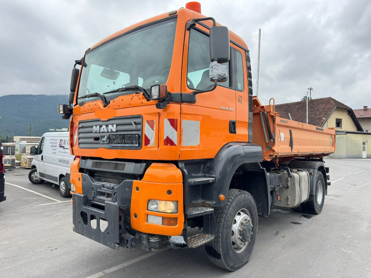 Tipper MAN TGA 18.320 4X4 meiller tipper - euro 4: picture 1
