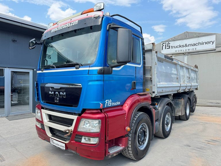 MAN TGS 35.480 8x4 HL-6 bordmatic tipper - euro 5 - Tipper: picture 1 MAN TGS 35.480 8x4 HL-6 bordmatic tipper - euro 5 - Tipper: picture 1