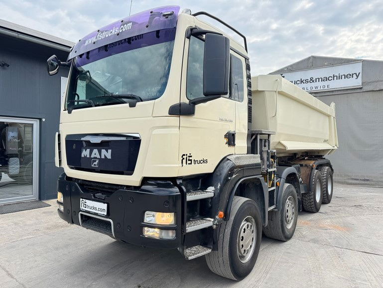 MAN TGS 35.480 8x4 schmitz dumper tipper - Tipper: picture 1 MAN TGS 35.480 8x4 schmitz dumper tipper - Tipper: picture 1